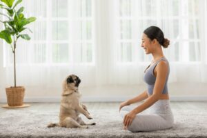exercise-for-dogs-yoga exercise for dogs | Badlands Ranch