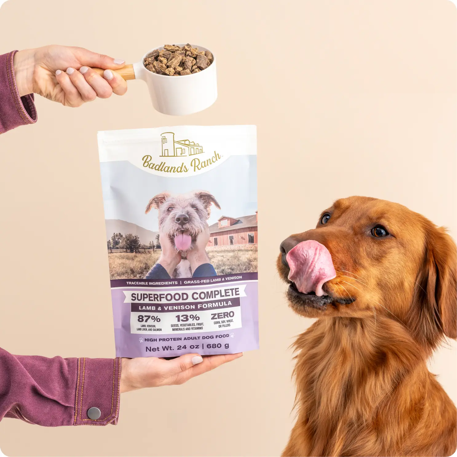 Superfood Complete | Lamb and Venison Dog Food