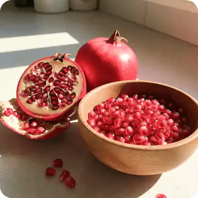 Antioxidant-rich Pomegranate & Cranberries